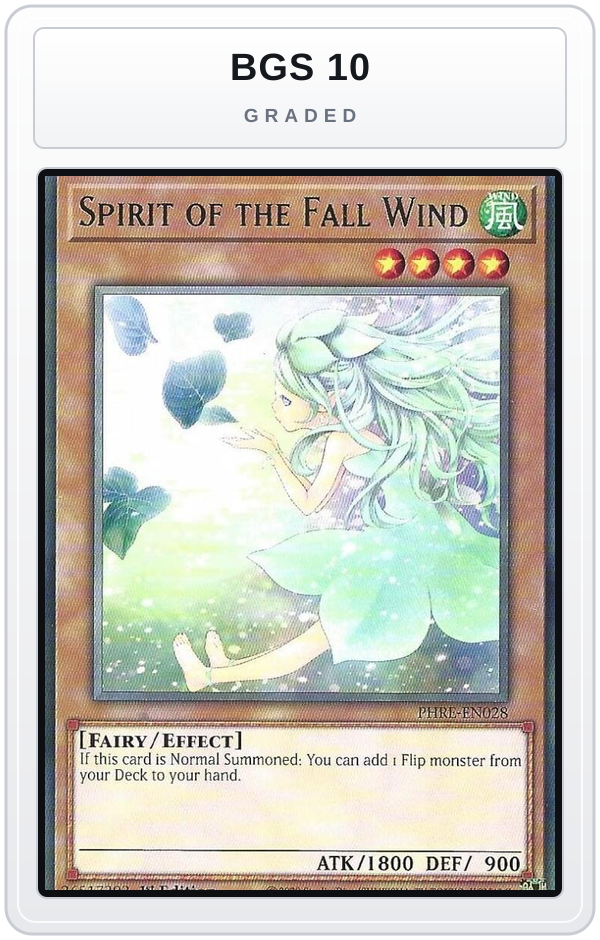 Graded - Spirit of the Fall Wind — BGS 10 graded overlay