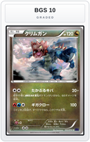 Graded - Druddigon — BGS 10 graded overlay
