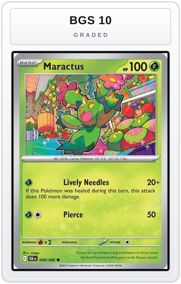 Graded - Maractus — BGS 10 graded overlay
