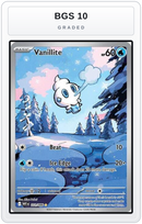 Graded - Vanillite - 111/086 — BGS 10 graded overlay
