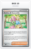 Graded - Anthea & Concordia - 182/217 — BGS 10 graded overlay