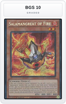 Graded - Salamangreat of Fire — BGS 10 graded overlay