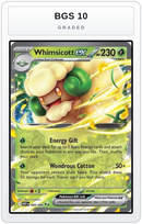 Graded - Whimsicott ex — BGS 10 graded overlay