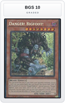 Graded - Danger! Bigfoot! — BGS 10 graded overlay
