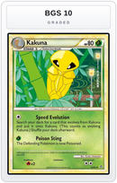 Graded - Kakuna — BGS 10 graded overlay