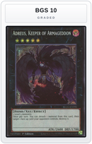Graded - Adreus, Keeper of Armageddon — BGS 10 graded overlay