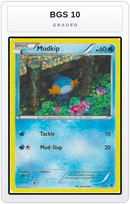 Graded - Mudkip - 5/12 — BGS 10 graded overlay