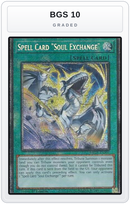 Graded - Spell Card "Soul Exchange" — BGS 10 graded overlay