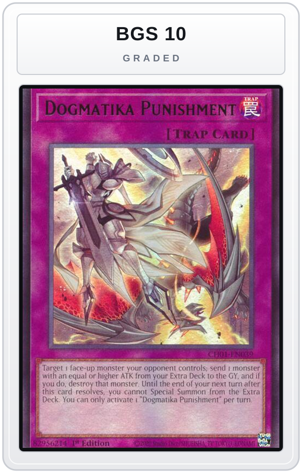 Graded - Dogmatika Punishment — BGS 10 graded overlay