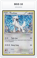 Graded - Furfrou - 12/12 — BGS 10 graded overlay