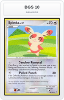 Graded - Spinda — BGS 10 graded overlay