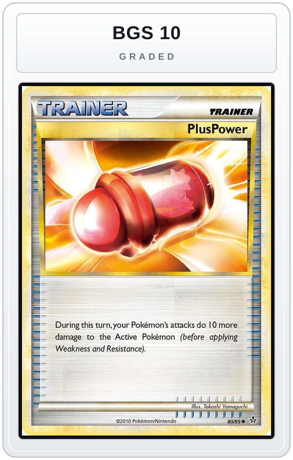 Graded - PlusPower — BGS 10 graded overlay