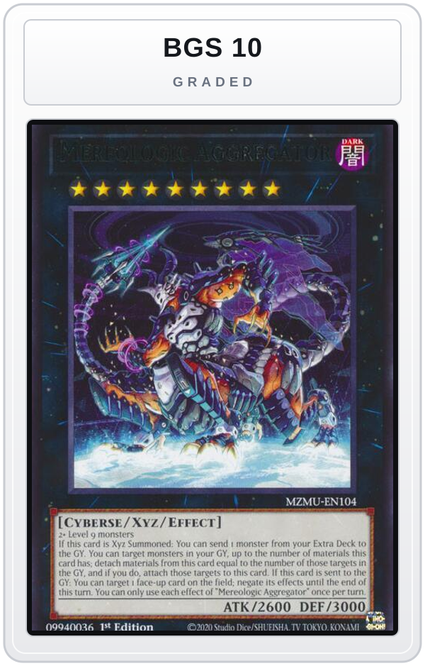 Graded - Mereologic Aggregator — BGS 10 graded overlay