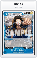 Graded - Monkey.D.Luffy (OP15-051) — BGS 10 graded overlay