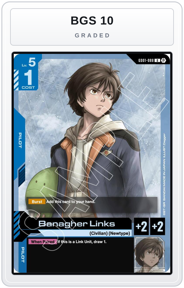 Graded - Banagher Links — BGS 10 graded overlay