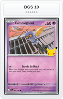 Graded - Gimmighoul — BGS 10 graded overlay