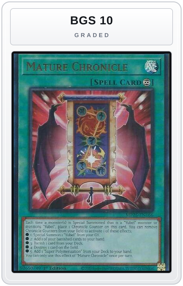 Graded - Mature Chronicle — BGS 10 graded overlay