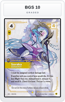 Graded - Soraka - Wanderer (Overnumbered) — BGS 10 graded overlay
