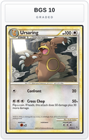 Graded - Ursaring — BGS 10 graded overlay