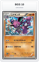 Graded - Nidoking — BGS 10 graded overlay