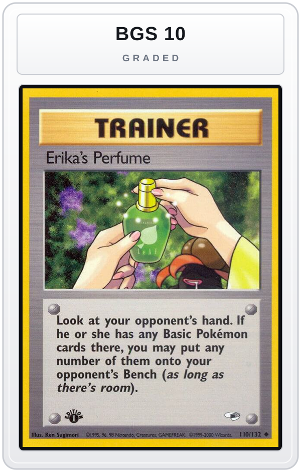 Graded - Erika's Perfume — BGS 10 graded overlay