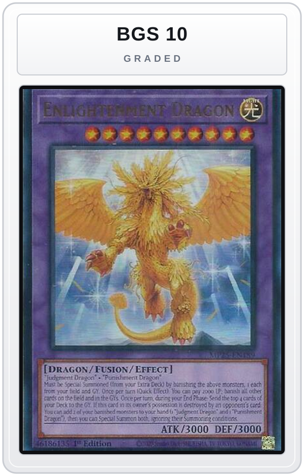 Graded - Enlightenment Dragon — BGS 10 graded overlay