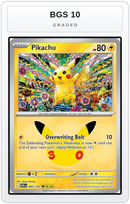 Graded - Pikachu - 040/128 — BGS 10 graded overlay
