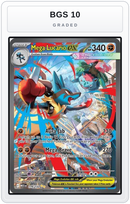 Graded - Mega Lucario ex - 179/132 — BGS 10 graded overlay