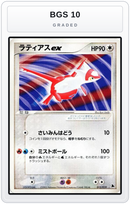 Graded - Latias ex — BGS 10 graded overlay