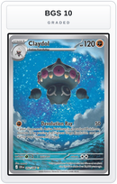Graded - Claydol - 092/086 — BGS 10 graded overlay