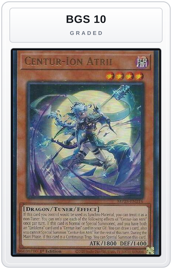 Graded - Centur-Ion Atrii — BGS 10 graded overlay