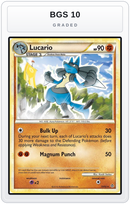 Graded - Lucario — BGS 10 graded overlay