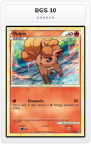 Graded - Vulpix — BGS 10 graded overlay