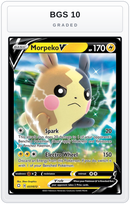 Graded - Morpeko V — BGS 10 graded overlay