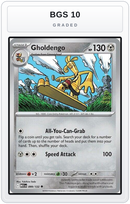 Graded - Gholdengo — BGS 10 graded overlay