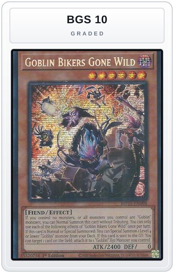 Graded - Goblin Bikers Gone Wild — BGS 10 graded overlay