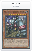 Graded - Golgoil the Steel Seismic Smasher — BGS 10 graded overlay