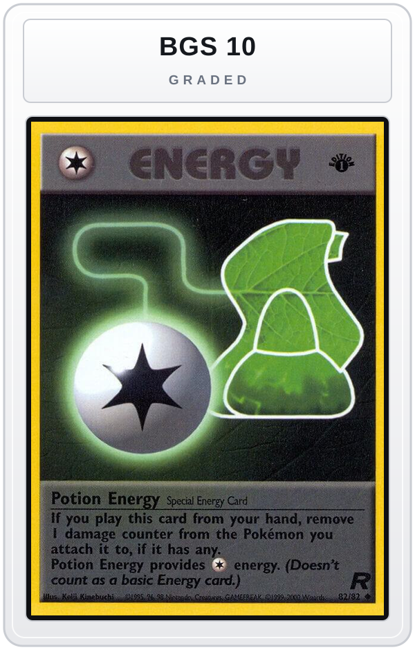 Graded - Potion Energy — BGS 10 graded overlay
