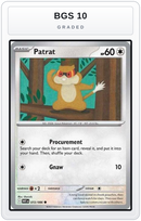 Graded - Patrat — BGS 10 graded overlay