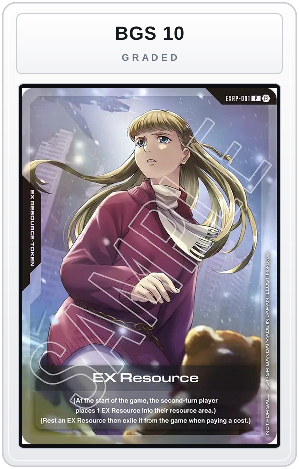Graded - EX Resource (EXRP-001) (GAMA Expo 2025) — BGS 10 graded overlay