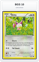 Graded - Skitty - 12/12 — BGS 10 graded overlay