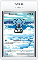 Graded - Cubchoo - 109/086 — BGS 10 graded overlay