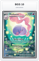 Graded - Musharna - 117/086 — BGS 10 graded overlay