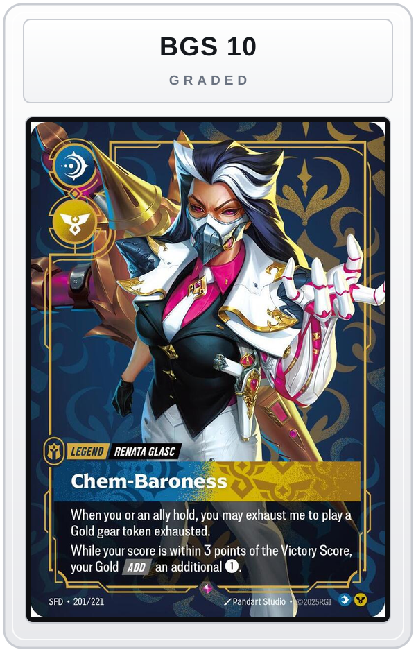 Graded - Renata Glasc - Chem-Baroness — BGS 10 graded overlay