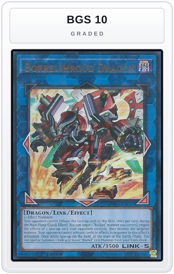 Graded - Borrelshroud Dragon — BGS 10 graded overlay