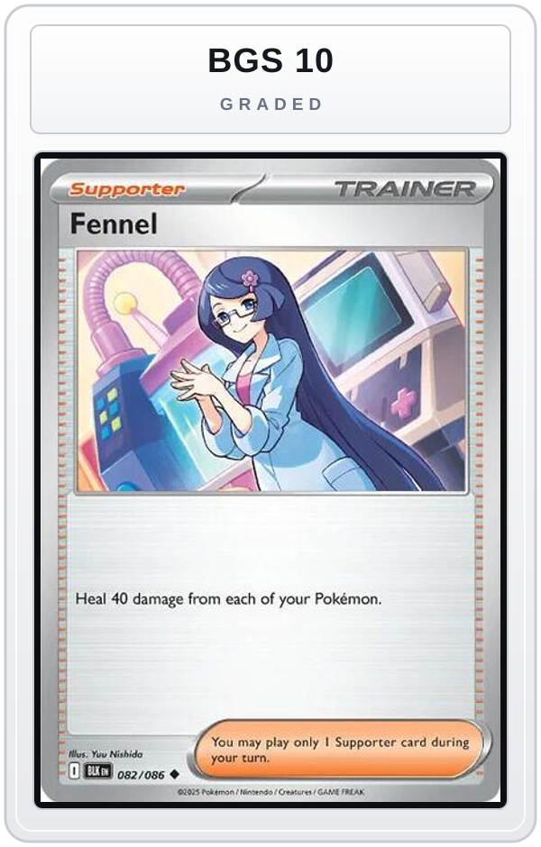 Graded - Fennel — BGS 10 graded overlay