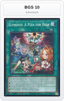 Graded - Elfnotes: A Plea for Help — BGS 10 graded overlay