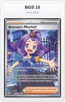 Graded - Acerola's Mischief - 165/132 — BGS 10 graded overlay