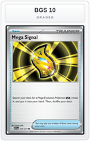 Graded - Mega Signal — BGS 10 graded overlay