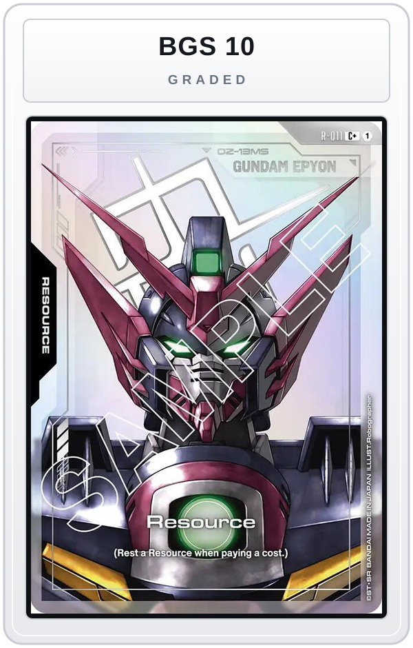 Graded - Resource (R-011) (C+) — BGS 10 graded overlay